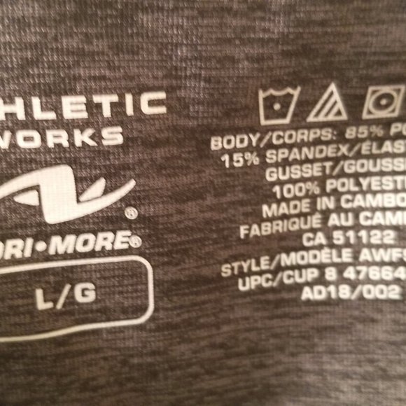ATHLETIC WORKS DRI-MORE TANKTOP & PANTS - Picture 5 of 7